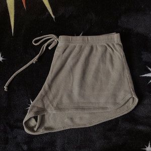 Olive Green Booty Shorts